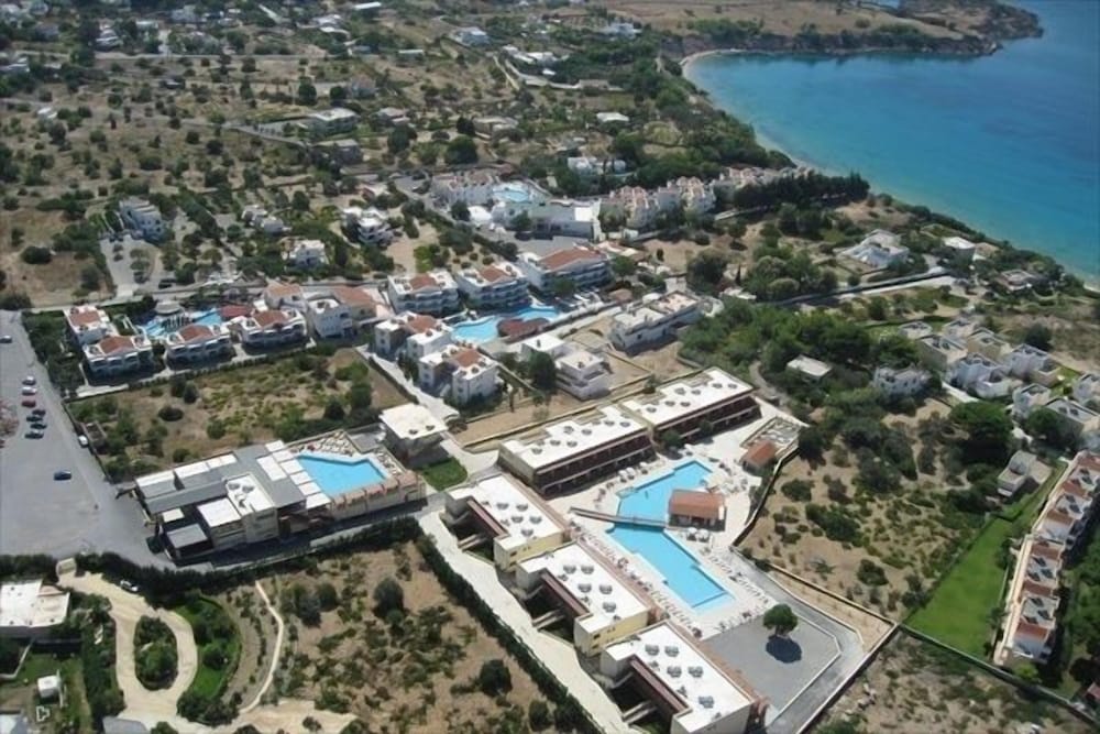 Island Blue Hotel — Hotel building in Pefkos, South Aegean
