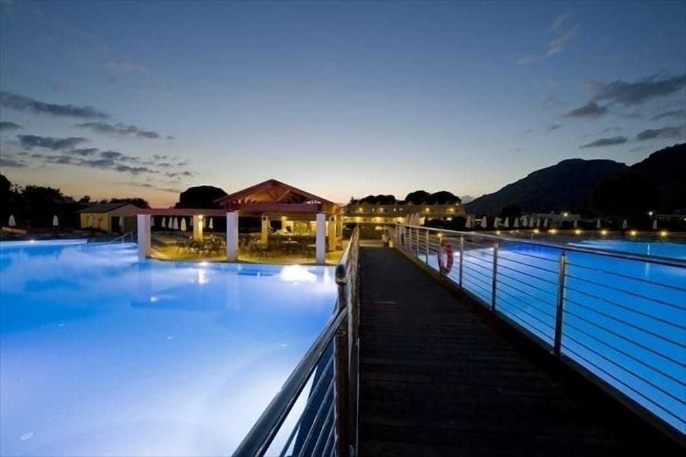 Island Blue Hotel — Swimming pool in Pefkos, South Aegean