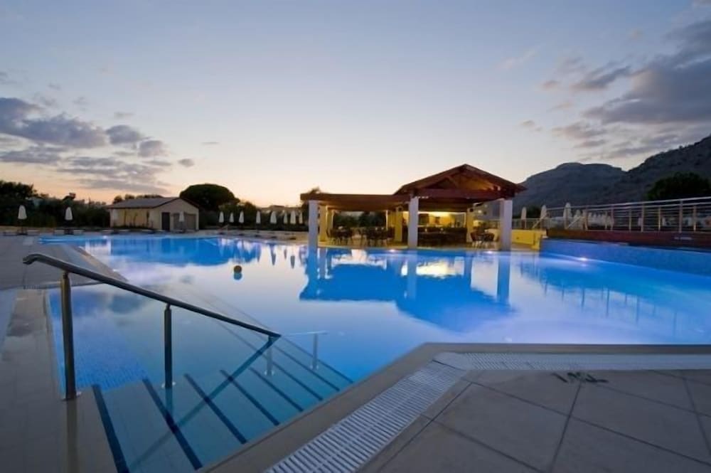 Island Blue Hotel — Swimming pool in Pefkos, South Aegean