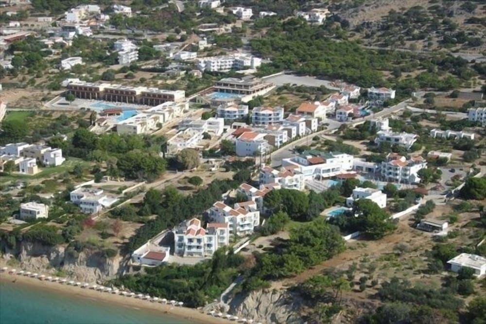 Island Blue Hotel — Hotel building in Pefkos, South Aegean