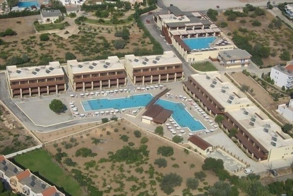 Island Blue Hotel — Swimming pool in Pefkos, South Aegean