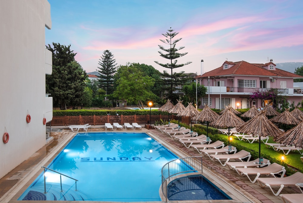 Sunday Hotel — Swimming pool in Ialyssos, South Aegean