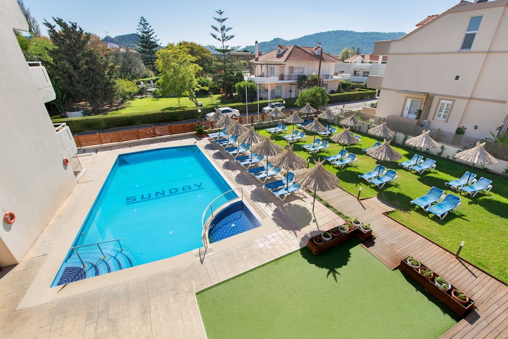 Sunday Hotel — Swimming pool in Ialyssos, South Aegean