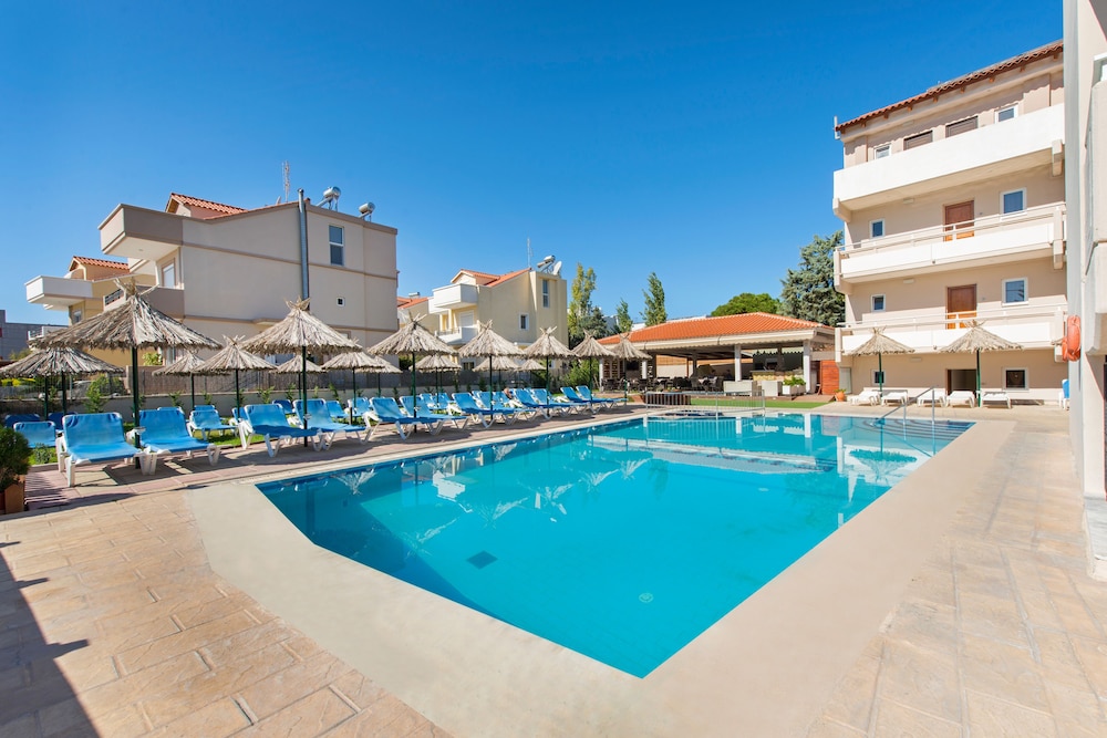 Sunday Hotel — Swimming pool in Ialyssos, South Aegean