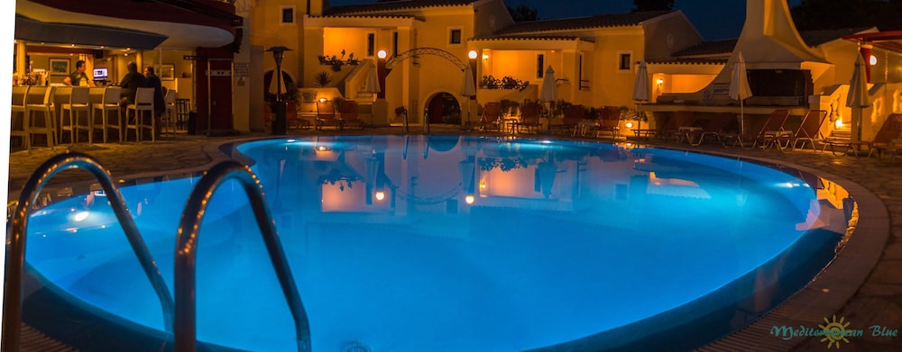 Mediterranean Blue — Pool in Lefkimmi (Corfu), Ionian Islands