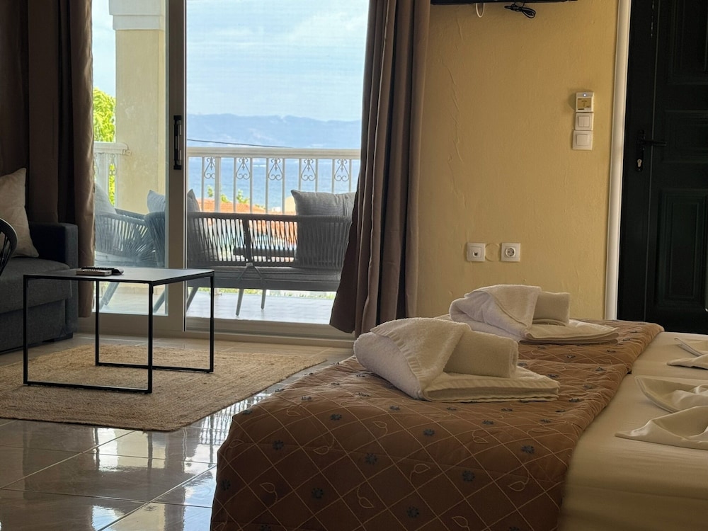 Mediterranean Blue — View in Lefkimmi (Corfu), Ionian Islands