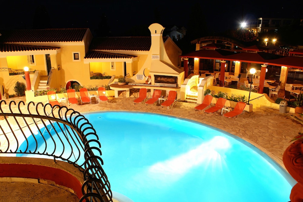 Mediterranean Blue — Pool in Lefkimmi (Corfu), Ionian Islands