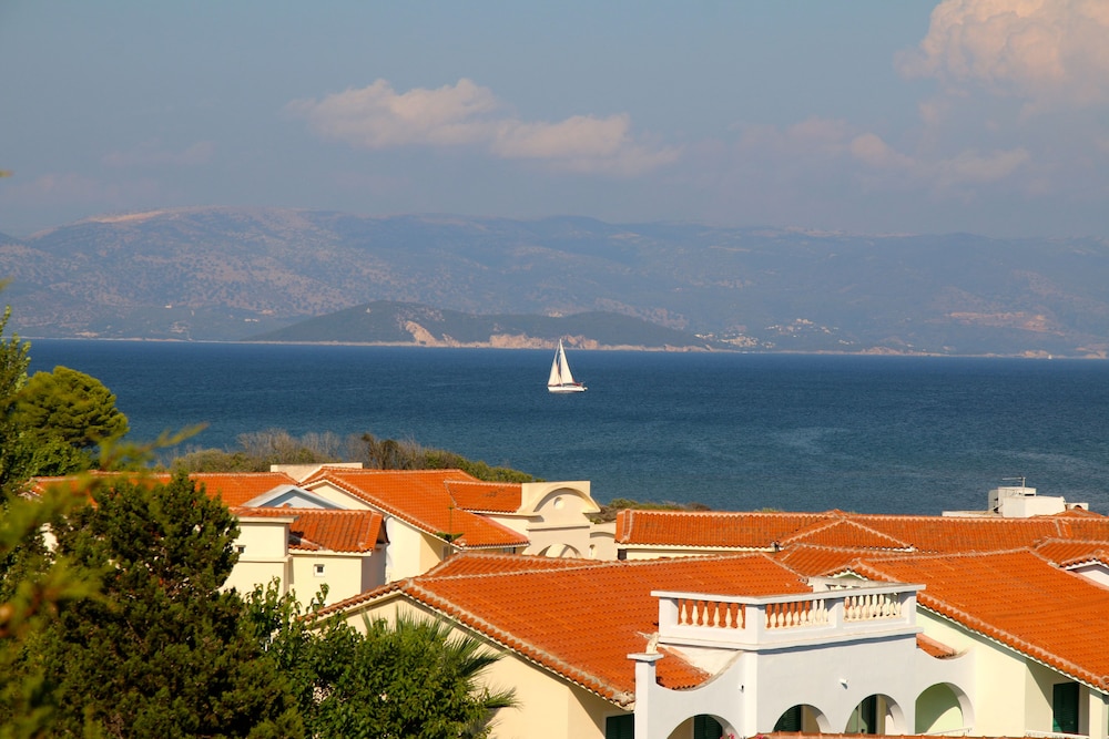 Mediterranean Blue — View in Lefkimmi (Corfu), Ionian Islands