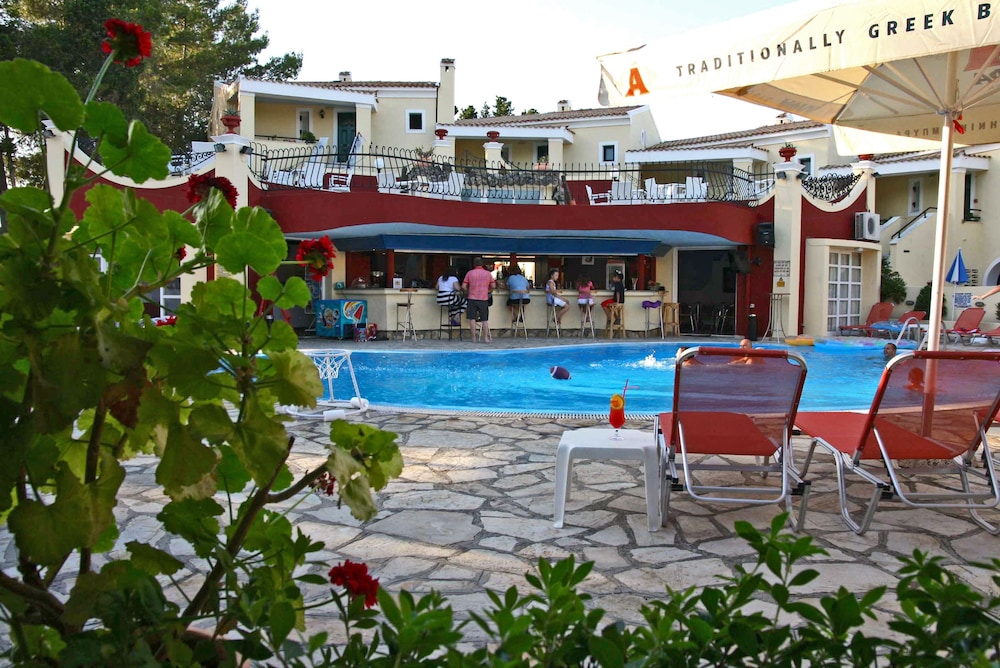 Mediterranean Blue — Pool in Lefkimmi (Corfu), Ionian Islands