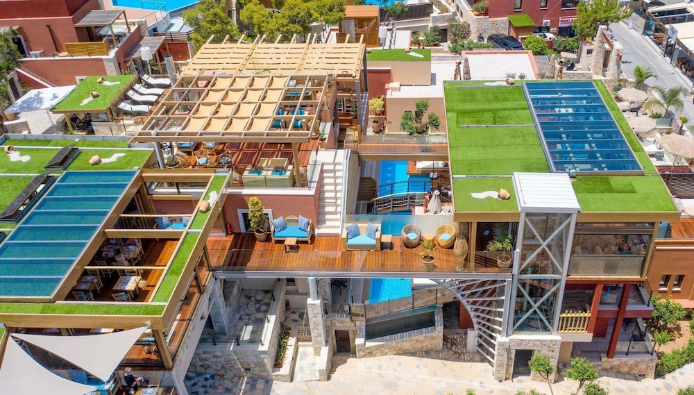 Esperides Resort Crete, The Authentic Experience — Hotel building in Hersonissos