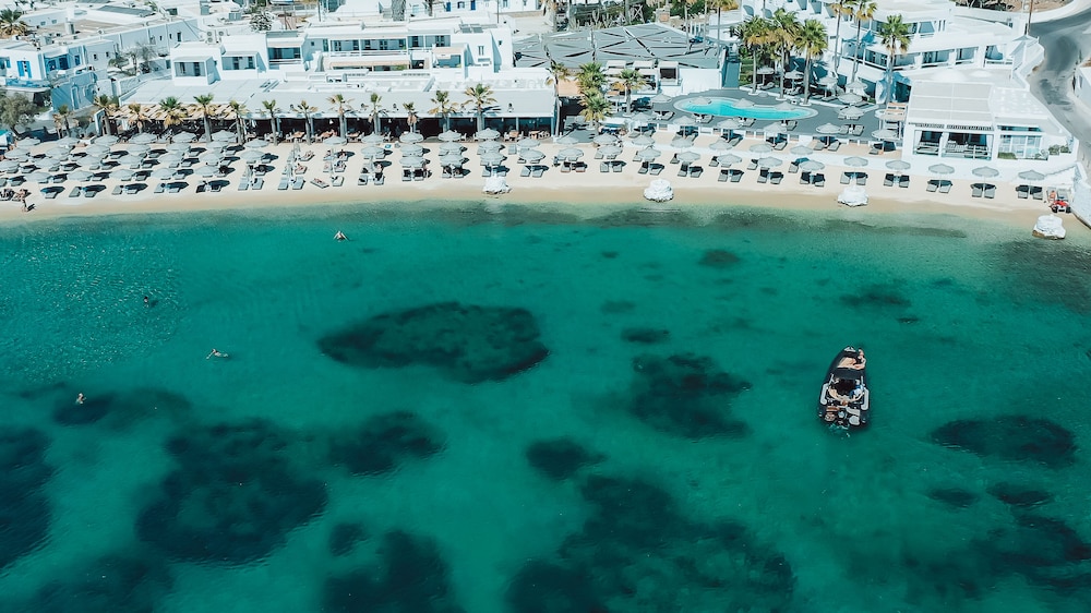 Mykonos Blanc — Beach in Ornos, South Aegean