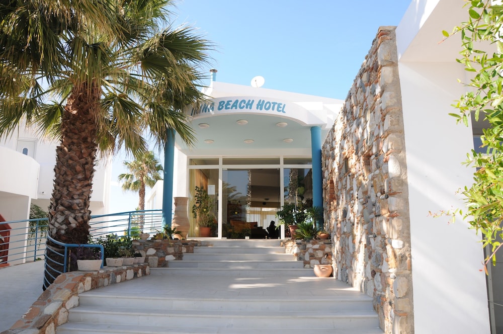 Irina Beach Hotel — Hotel building in Tigaki, South Aegean