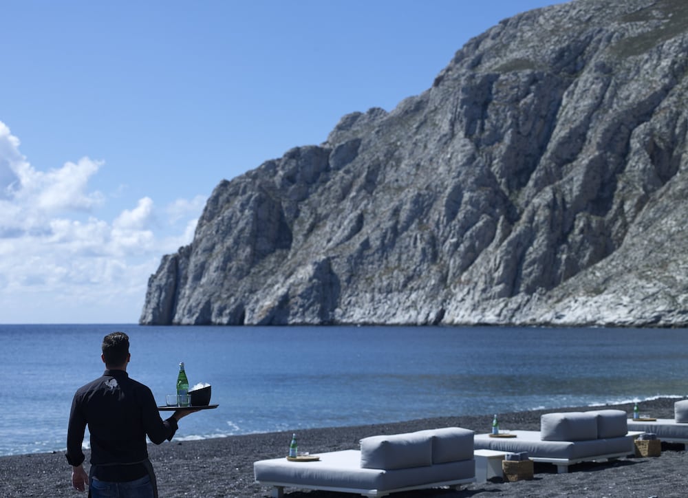 Bellonias Villas — Beach in Kamari, South Aegean