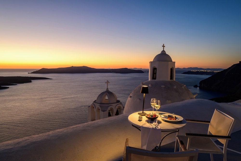 Aigialos Luxury Traditional Settlement — Restaurant & bars in Karterados, South Aegean
