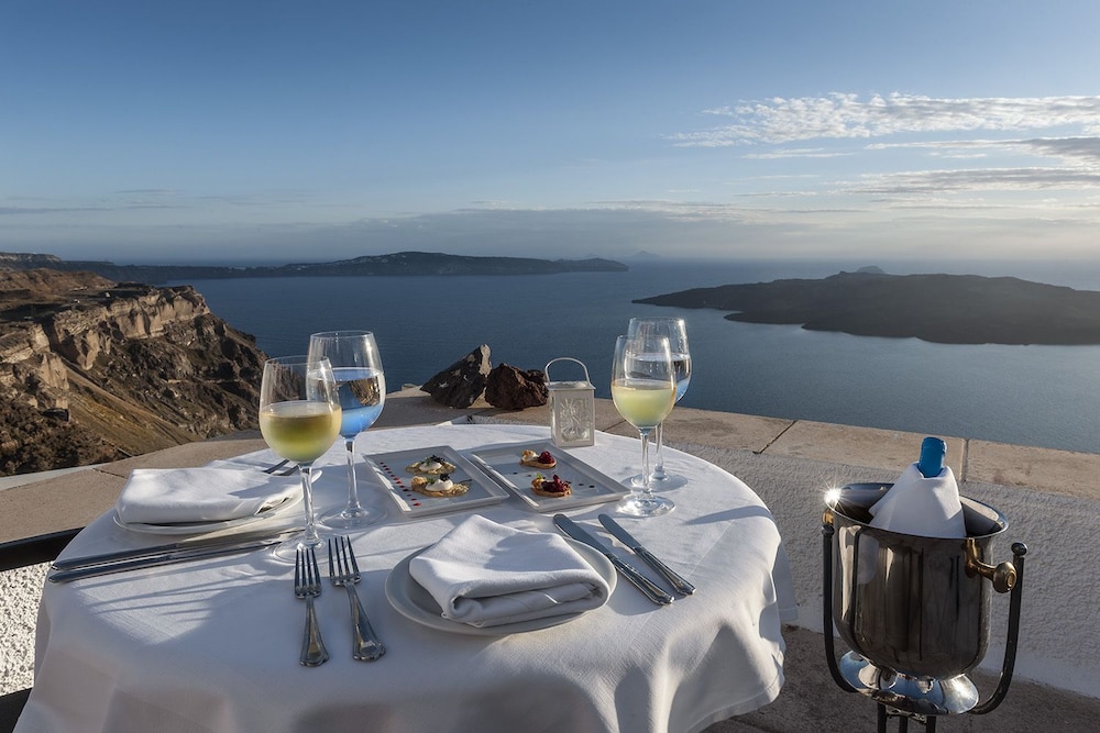 Aigialos Luxury Traditional Settlement — Restaurant & bars in Karterados, South Aegean