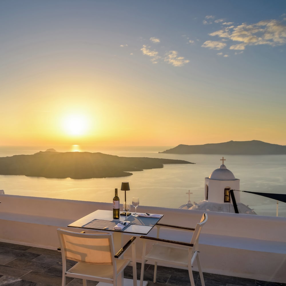 Aigialos Luxury Traditional Settlement — Restaurant & bars in Karterados, South Aegean