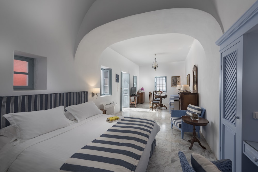 Aigialos Luxury Traditional Settlement — Hotel rooms in Karterados, South Aegean