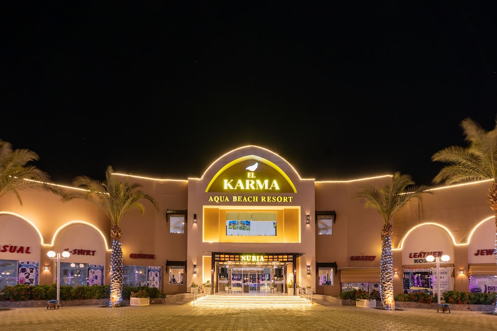 El Karma Aqua Beach Resort — Hotel building in Hurghada, Red Sea