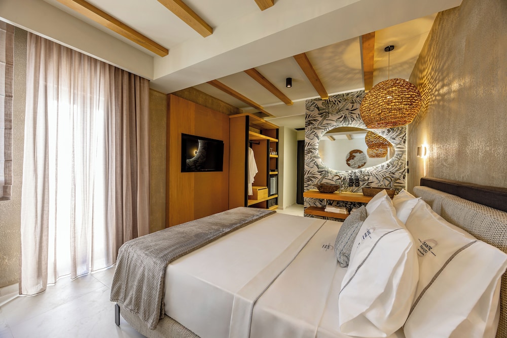 Santo Mangata Boutique Hotel & Spa - Adults Only — Hotel rooms in Perissa, South Aegean