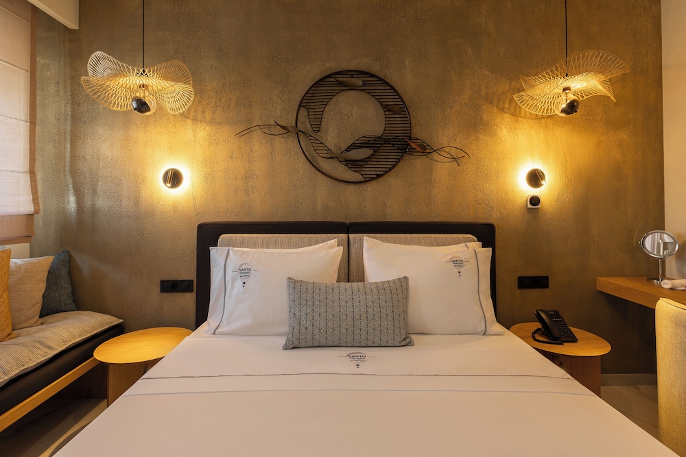 Santo Mangata Boutique Hotel & Spa - Adults Only — Hotel rooms in Perissa, South Aegean