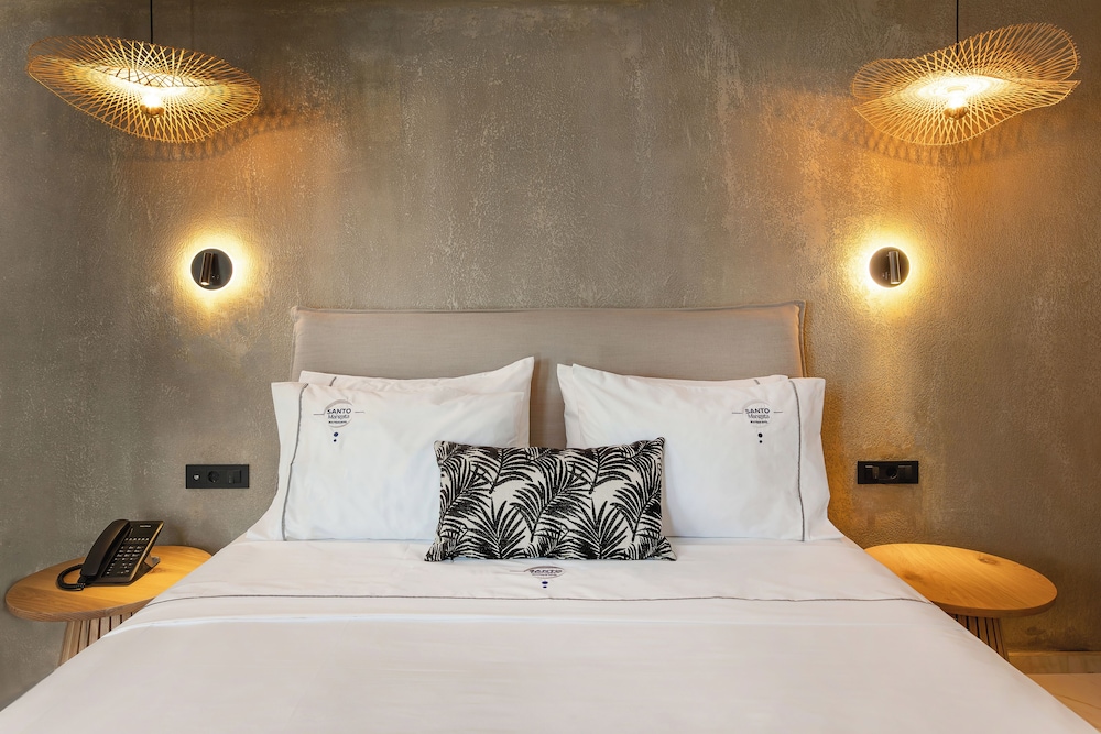 Santo Mangata Boutique Hotel & Spa - Adults Only — Hotel rooms in Perissa, South Aegean