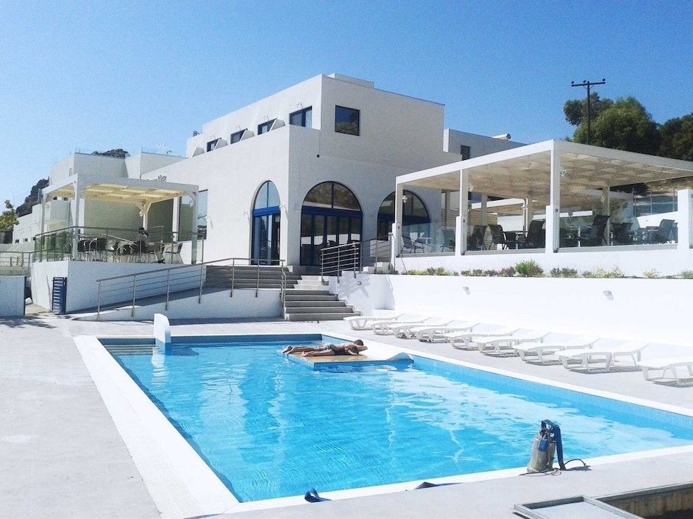Eagles Nest Hotel — Swimming pool in Pefkos, South Aegean