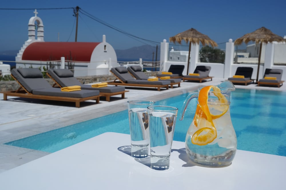 Margie Mykonos Hotel — Swimming pool in Mykonos Town, South Aegean