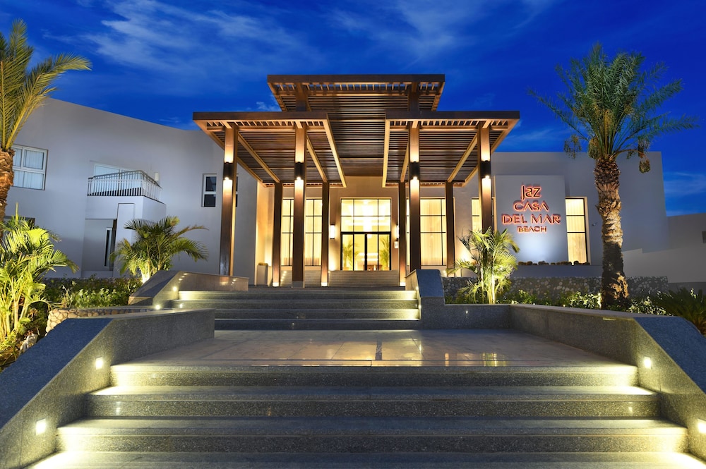 JAZ Elite Casa Del Mar Beach - All inclusive — Hotel building in Hurghada, Red Sea