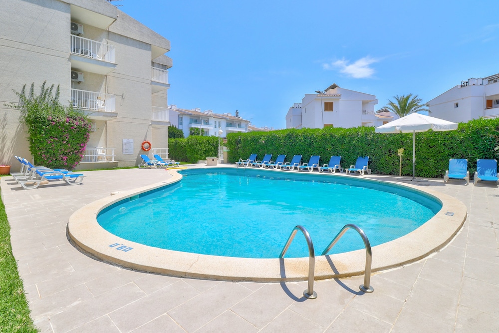 Apartamentos Llevant Puerto de Pollensa — Swimming pool in Puerto Pollensa, Balearic Islands