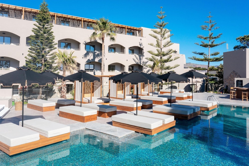 Eliros Mare Beachfront Poem Hotel — Beach in Georgioupolis