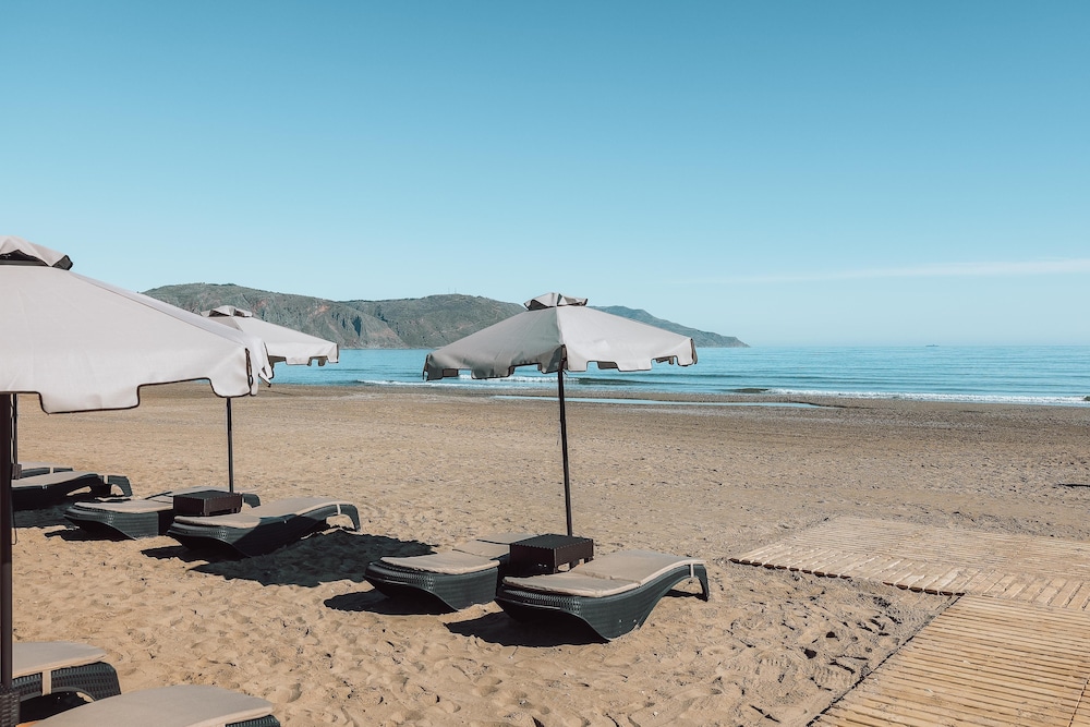 Eliros Mare Beachfront Poem Hotel — Beach in Georgioupolis