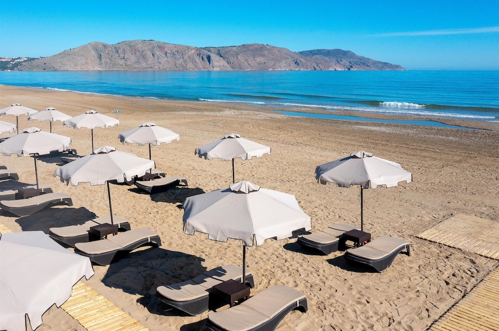 Eliros Mare Beachfront Poem Hotel — Beach in Georgioupolis