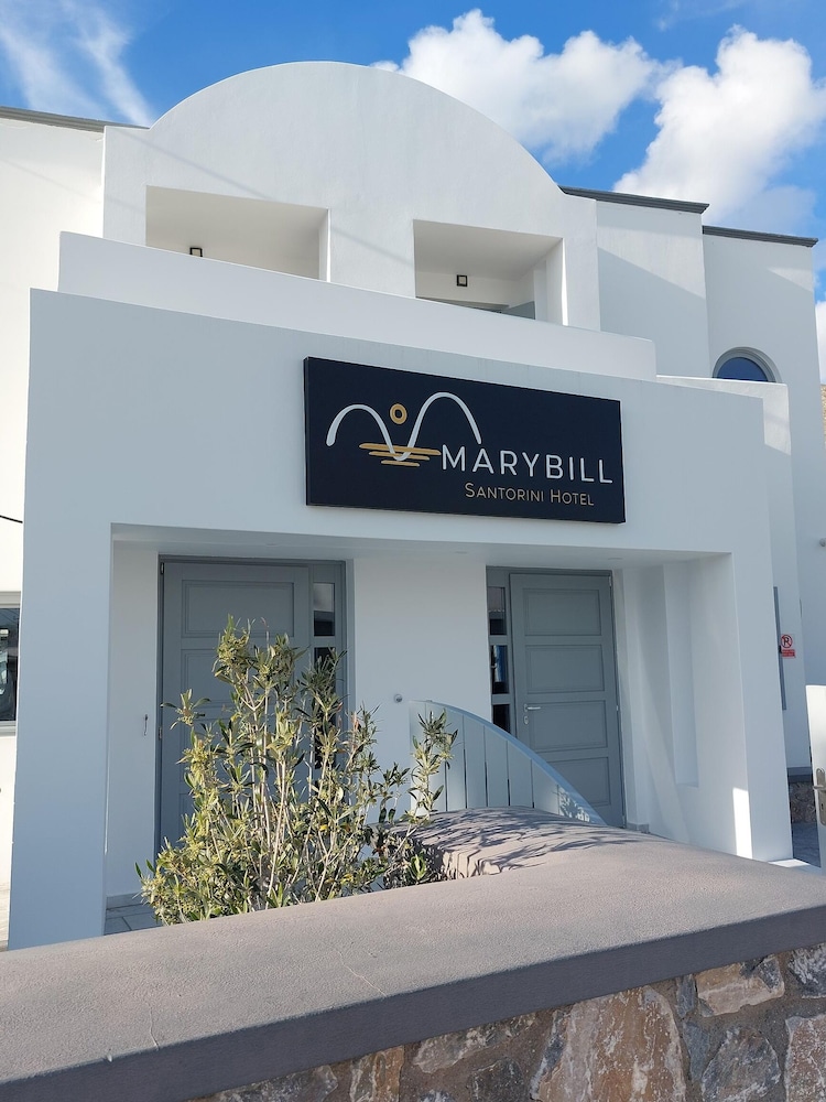 Marybill — Hotel building in Perissa, South Aegean