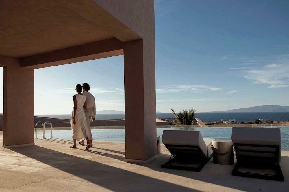 Domes Novos Santorini, Autograph Collection — Swimming pool in Oia, South Aegean