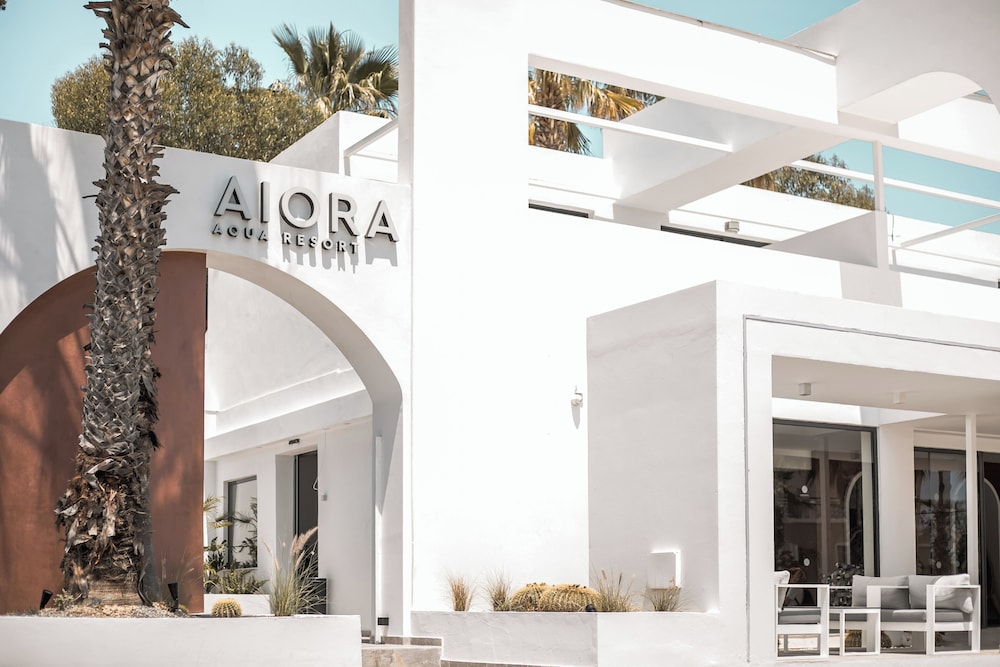 Aiora Aqua Resort — Hotel building in Lardos, South Aegean