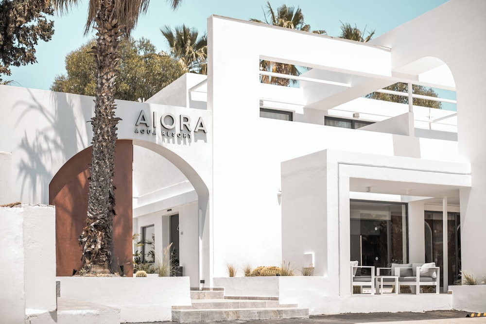 Aiora Aqua Resort — Hotel building in Lardos, South Aegean