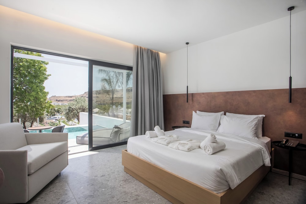 Aiora Aqua Resort — Hotel rooms in Lardos, South Aegean
