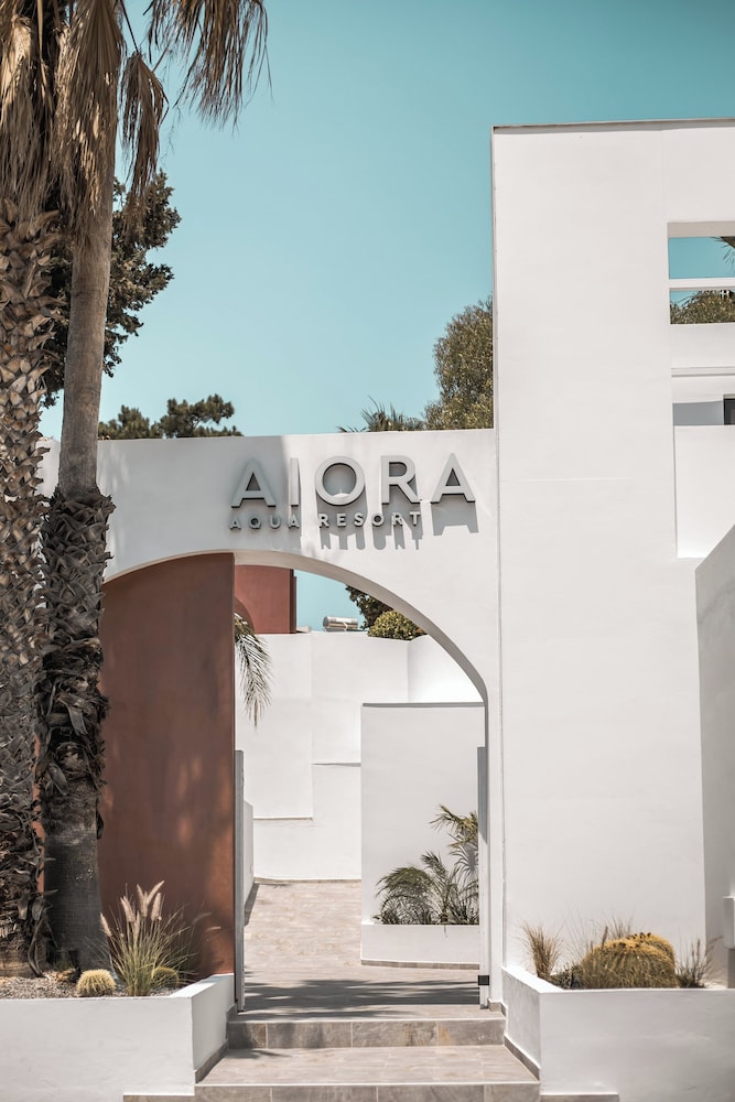 Aiora Aqua Resort — Hotel building in Lardos, South Aegean