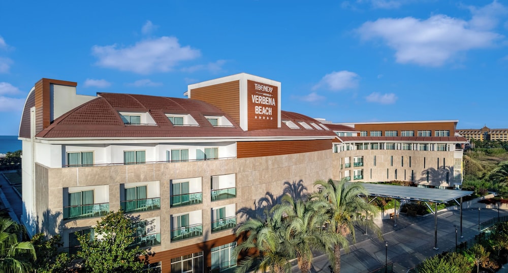 Trendy Verbena Beach - All Inclusive — Hotel building in Side