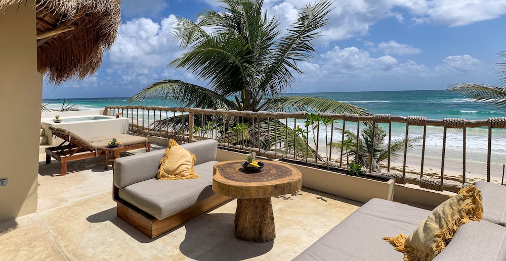 Dune Boutique Hotel located at the party zone — Beach in Tulum, Quintana Roo