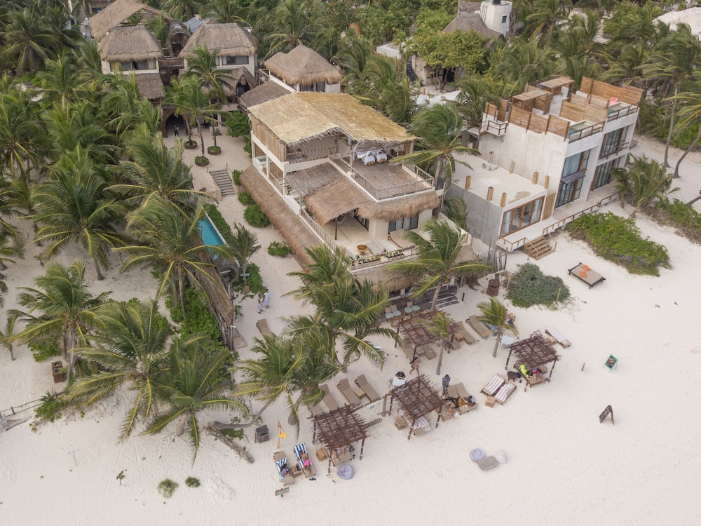 Dune Boutique Hotel located at the party zone — Beach in Tulum, Quintana Roo