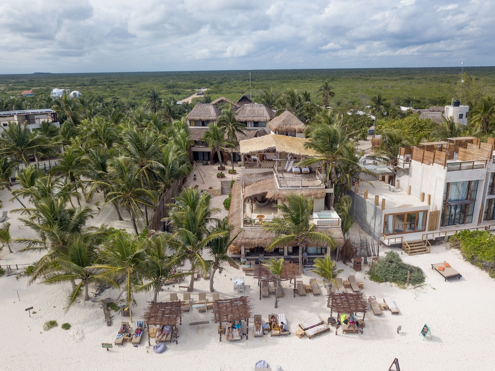 Dune Boutique Hotel located at the party zone — Beach in Tulum, Quintana Roo