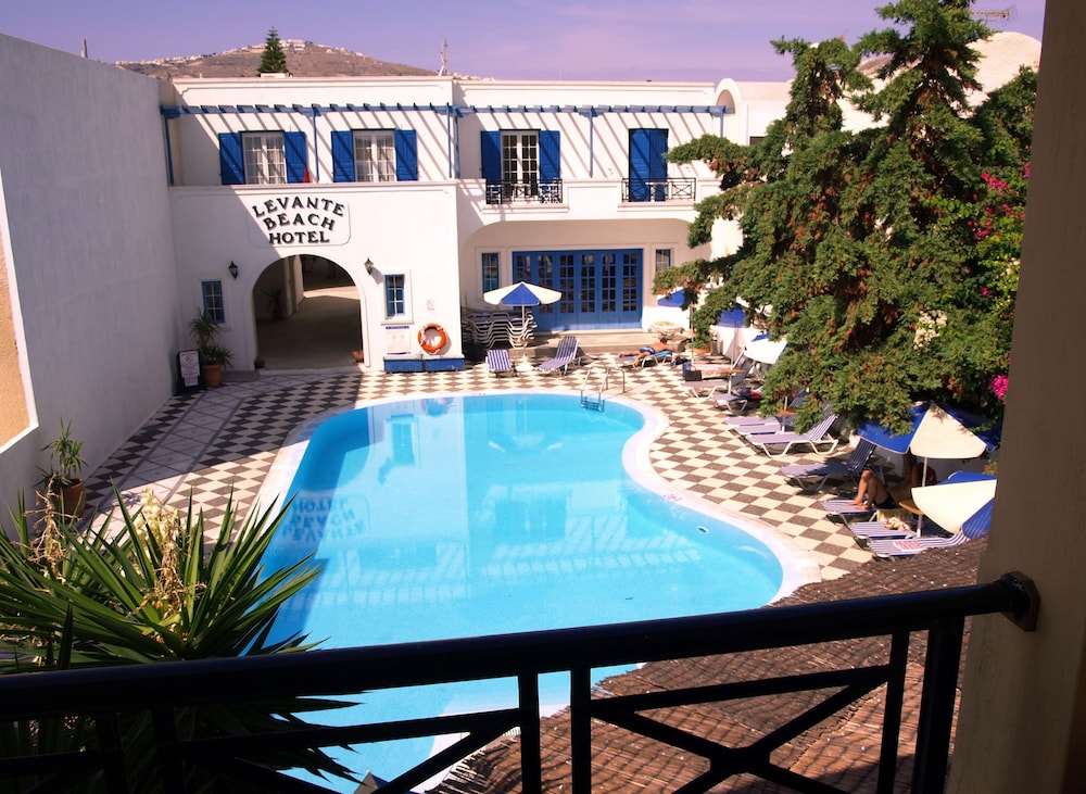 Levante Beach Hotel — Swimming pool in Kamari, South Aegean