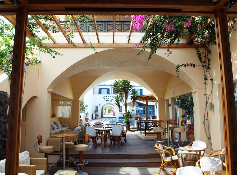 Levante Beach Hotel — Restaurant & bars in Kamari, South Aegean