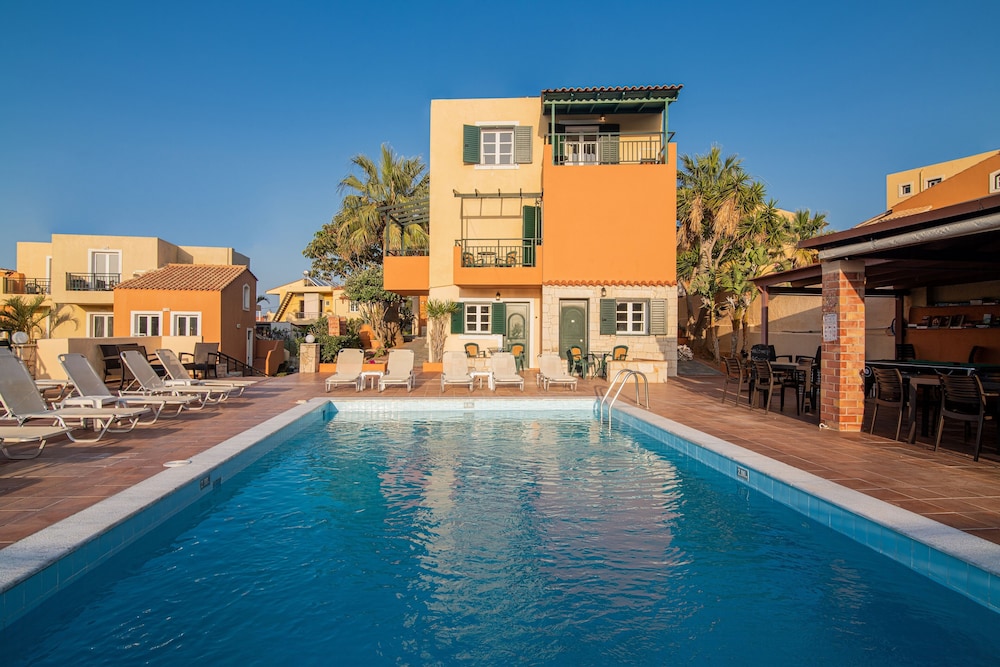 Golden Valentin Apartments — Swimming pool in Hersonissos