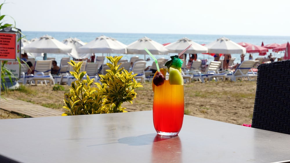 Irem Garden Hotel & Apartments — Beach in Side
