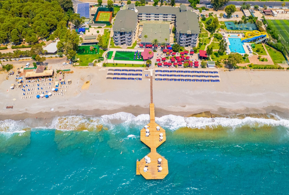 Senza Sunset Beach Hotel - All Inclusive — Beach in Alanya