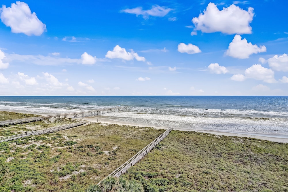 Ocean and Amelia Island View Condo with Oceanside Pool Access by RedAwning — Beach in Amelia Island, Florida