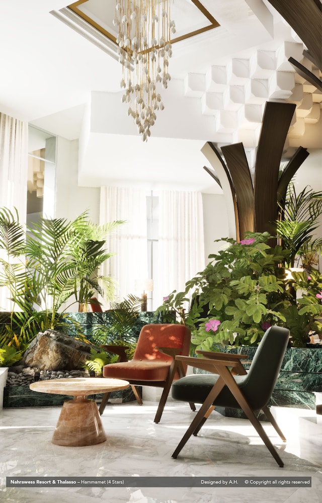 Nahrawess Resort & Thalasso — Hotel building in Hammamet, Nabeul