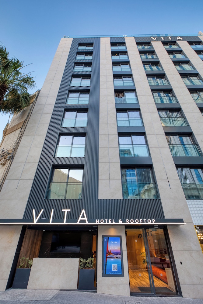 VITA Hotel & Rooftop — Hotel building in St Julian’s, Malta Island